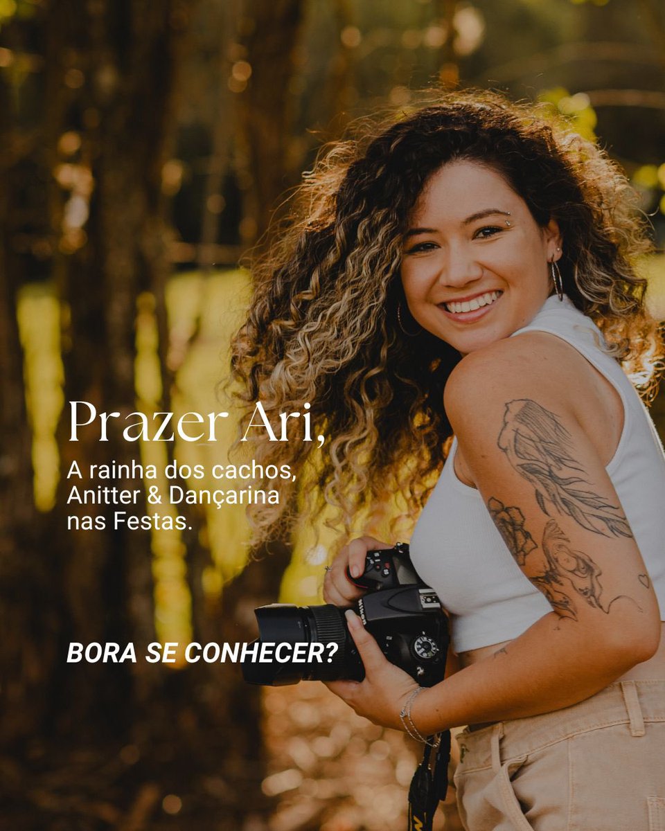 aarirodriguess's tweet photo. ESSA SOU EU, ALÉM DA FOTOGRAFA QUE VOCÊS JÁ CONHECEM ✨❤️ https://t.co/eksFGgx4X5