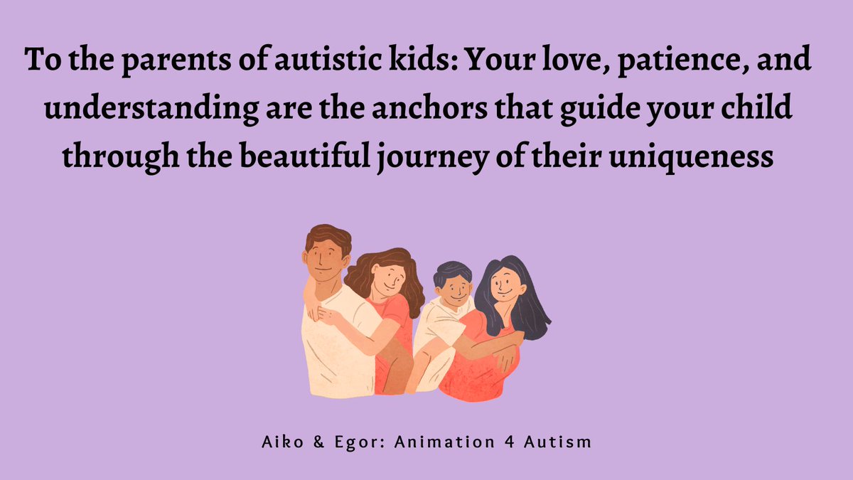 aikoandegor's tweet image. To the parents of autistic kids, your love is the guiding force that nurtures the uniqueness in every child. Together, we create a world of understanding and acceptance. 💖 

#AutismLove #UnconditionalSupport #loveeternal #WednesdayMotivation #Autism
