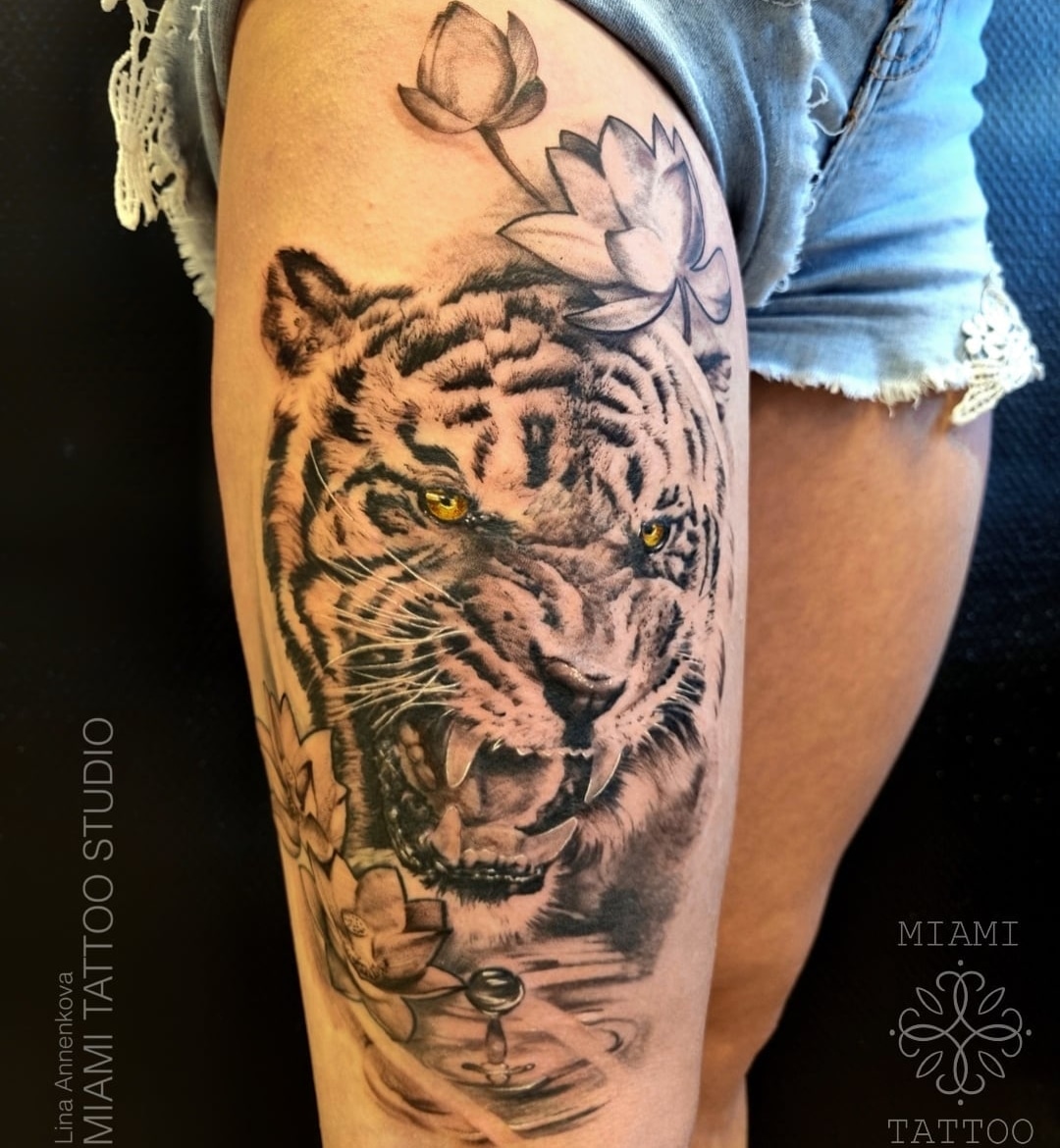 An artist with a higher art education and a winner of European body art conventions, Lina Anenkova#tattoos #tattooed #tattooartist #tattooart #winner #realismtattoo #tattooconvention #east_hastings_tattoo #tattooshopnearme #hastingscommunity #easthastings