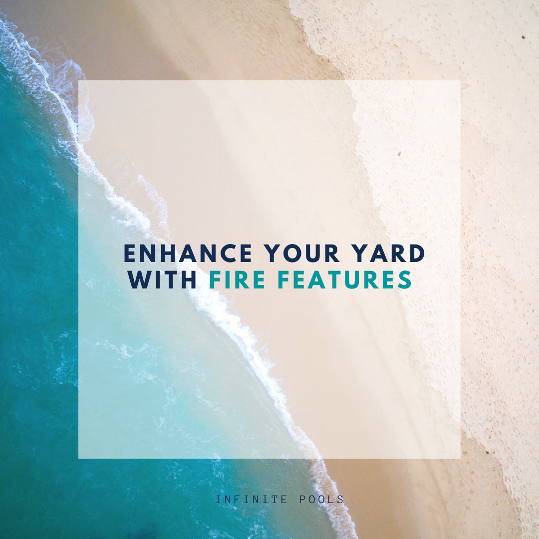 Unlock the secrets to a stunning backyard! 🔥 Fire pits can serve as focal points, providing both light and heat. Elevate your pool area with this unique addition and make your yard a year-round retreat! 🔥✨ #OutdoorLiving #FireFeatureFacts #BackyardEnlightenment