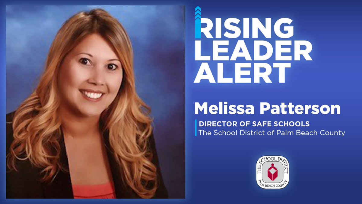 Rising Leader Alert 🌟 Congratulations to Melissa Patterson on being named Director of Safe Schools after serving as Director of Multicultural Education.