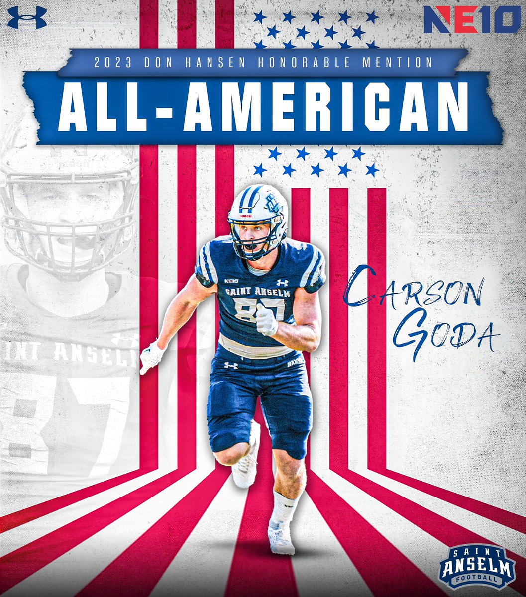 👏👏 <a href="/CarsonGoda/">carson_goda</a> 

𝐂𝐚𝐫𝐬𝐨𝐧 𝐆𝐨𝐝𝐚 𝐰𝐚𝐬 𝐧𝐚𝐦𝐞𝐝 𝐚 𝐃𝐢𝐯𝐢𝐬𝐢𝐨𝐧 𝐈𝐈 𝐀𝐥𝐥-𝐀𝐦𝐞𝐫𝐢𝐜𝐚𝐧 𝐇𝐨𝐧𝐨𝐫𝐚𝐛𝐥𝐞 𝐌𝐞𝐧𝐭𝐢𝐨𝐧 𝐛𝐲 𝐃𝐨𝐧 𝐇𝐚𝐧𝐬𝐞𝐧! #BCM