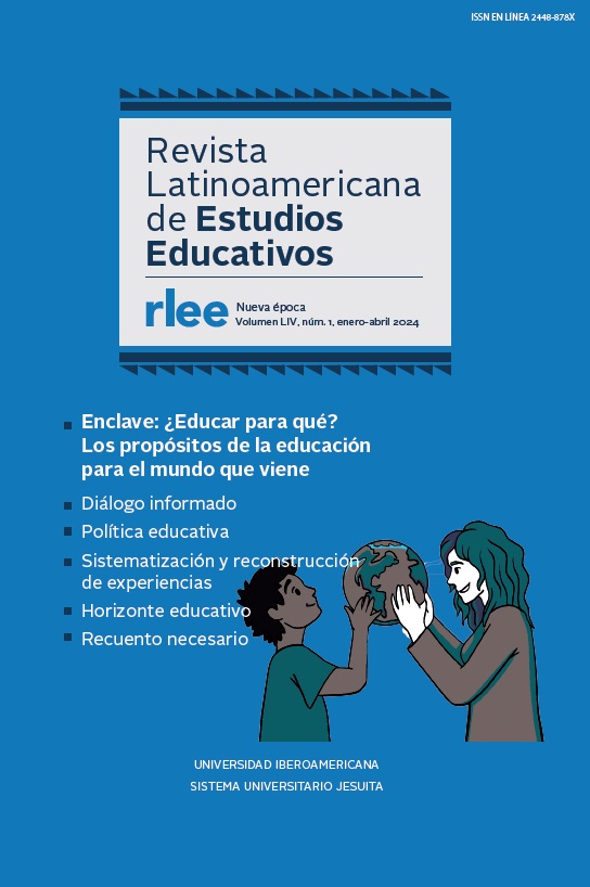 #Publicación | Ya esta disponible el primer volumen de este 2024 de la @RevistaLatinoa1 '¿ Educar para qué? Los propósitos de la educación para el mundo que viene'. Aquí puedes consultarlo 👇 🔗 acortar.link/zJXSUW