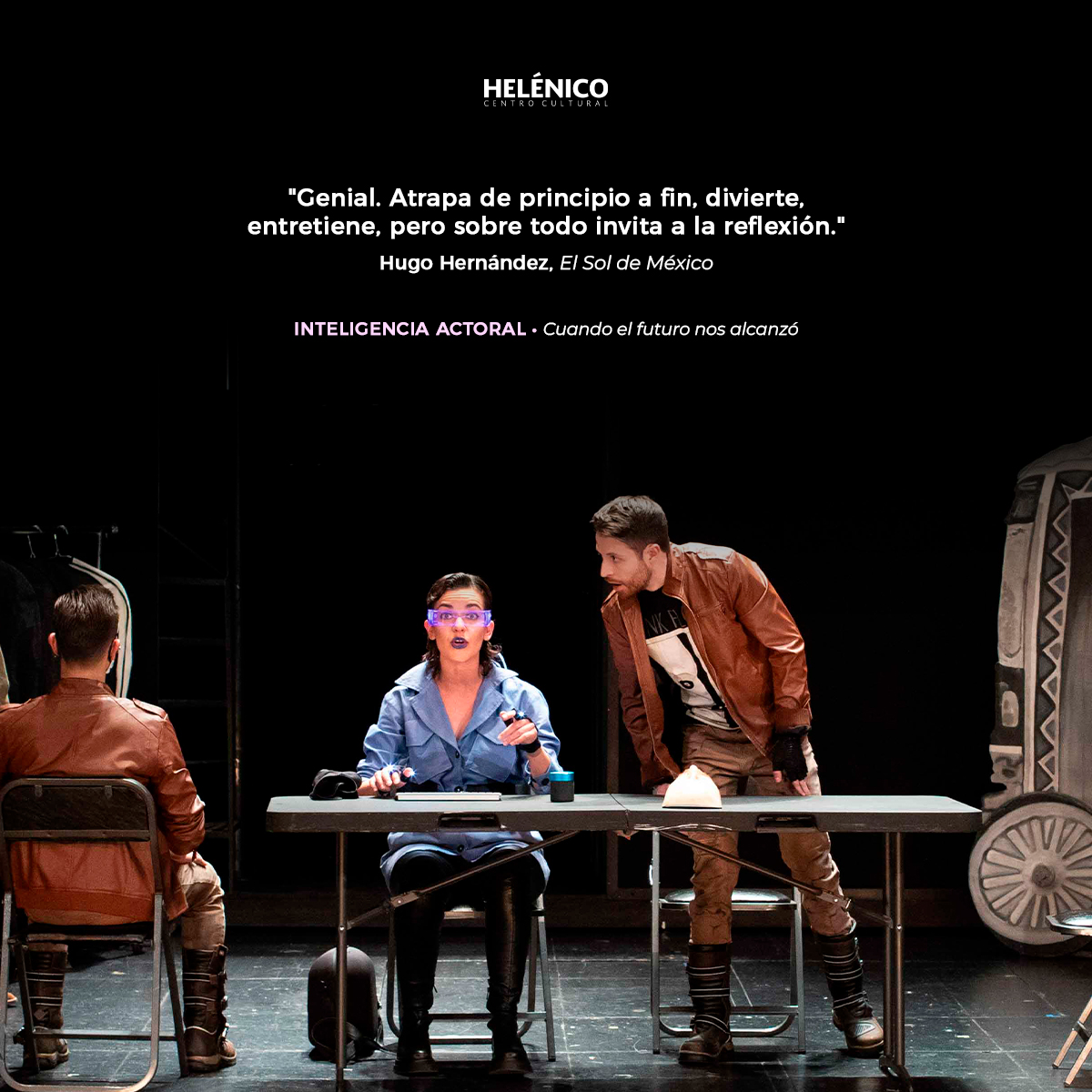 ¿Sabías que estamos próximos a presentar una nueva temporada de #InteligenciaActoral del dramaturgo mexicano <a href="/FlavioGonzalezM/">Flavio GonzálezMello</a>?

Una obra que ha dado de qué hablar en la prensa nacional.

📅Del 25 de enero al 25 de febrero

🎟 Aquí más información: bit.ly/41ts7fn