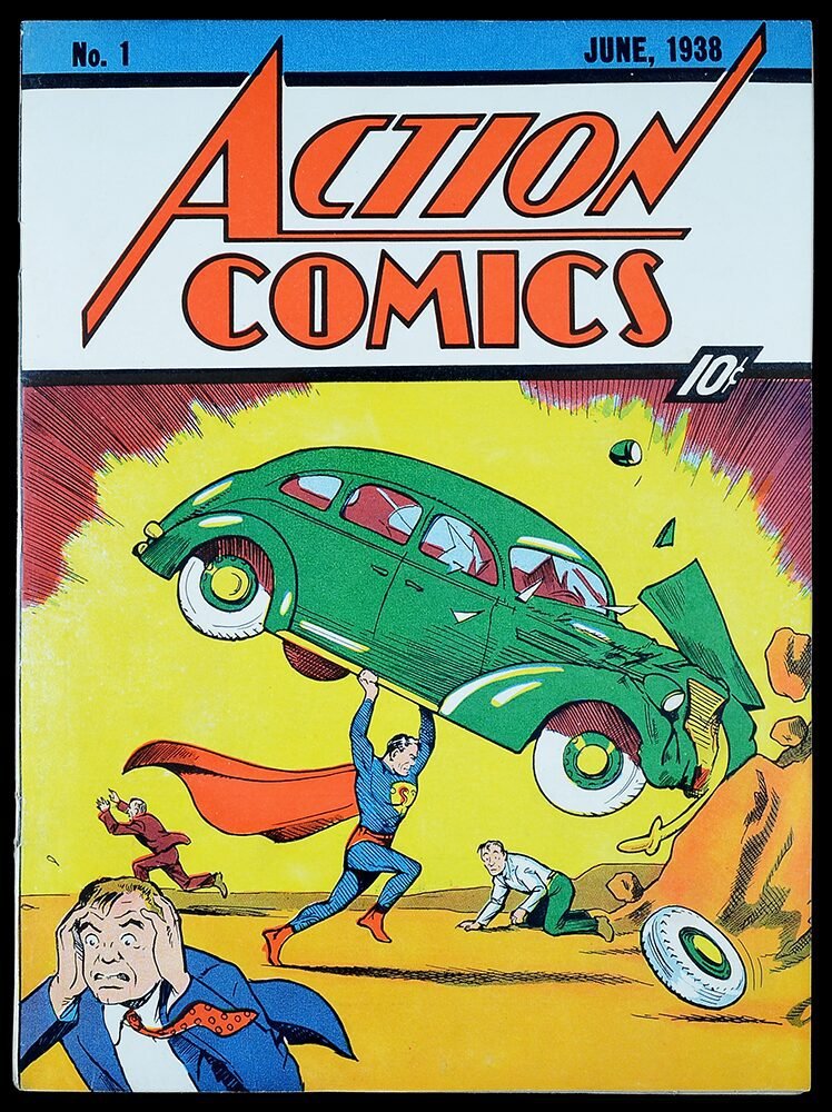 action comics Superhéroes