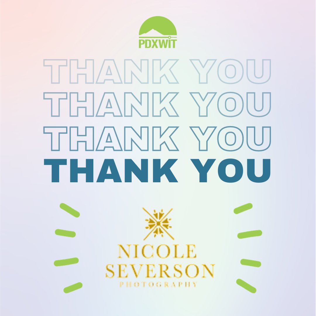 Special shout-out thank you to our in-kind donation vendor, Nicole Severson Photography, for providing an awesome raffle package! 💚