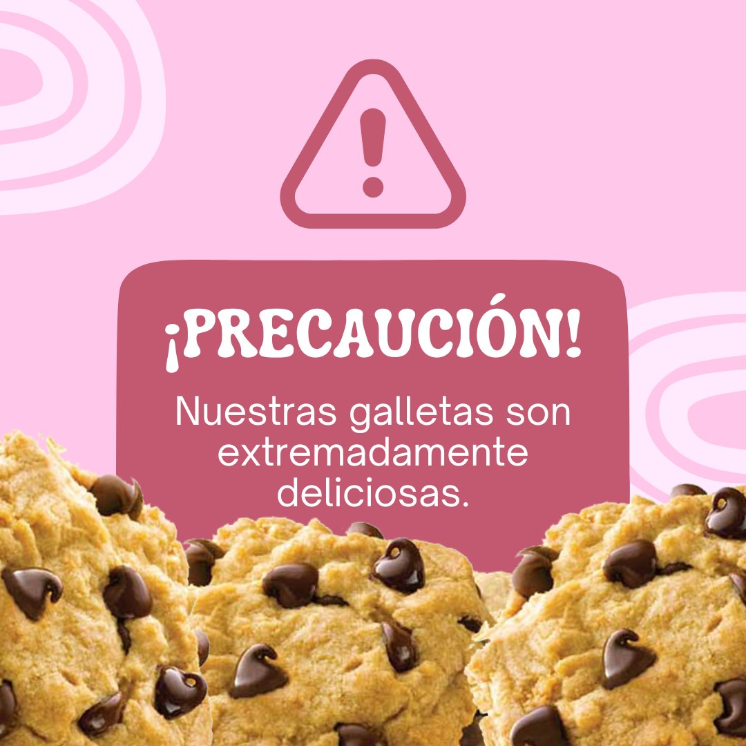 CCrujientes's tweet photo. "Precaución: Nuestras galletas son extremadamente deliciosas. ¡Te advertimos que una vez que pruebes una, no podrás resistirte a querer más! Descubre el sabor irresistible de nuestras galletas caseras. 📷📷 #galletasdeliciosas #Dulcetentación
#Tarija #Bolivia
#Delicias https://t.co/cg20a4XicB