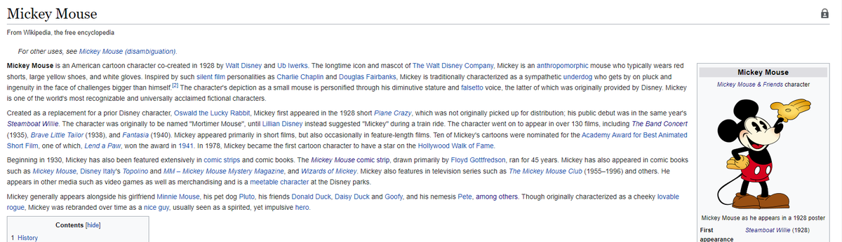 Mickey Mouse! tweet media