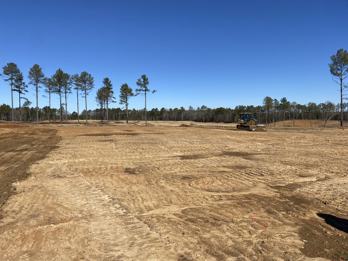 Contractor training and grounding checks as the irrigation gets started at Broomsedge with Oliphant Golf.