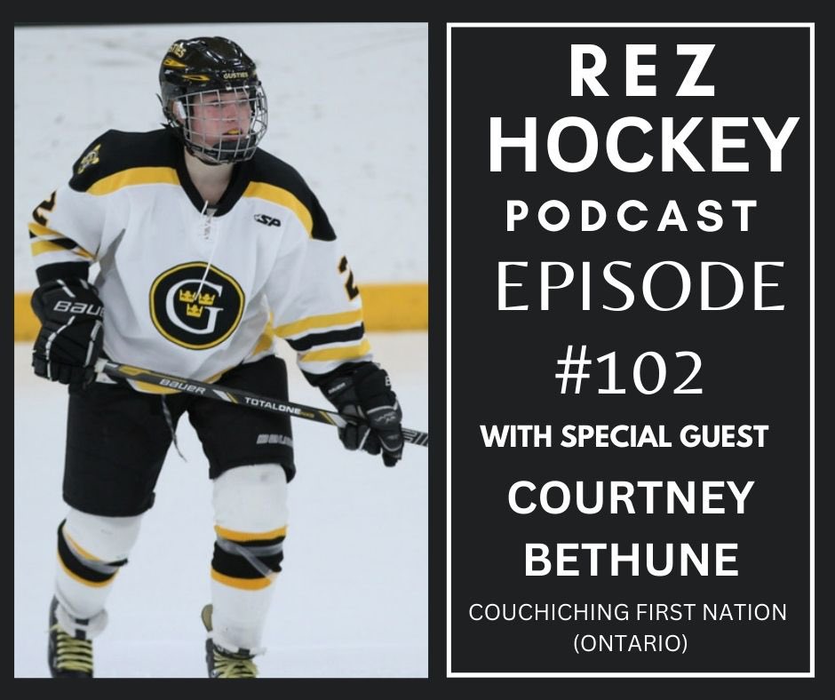 For this week’s episode, Trev & Bush sits down with Courtney Bethune (Couchiching First Nation). Courtney is a former student/athlete at Gustavus Adolphus College in Minnesota (Div lll) #rezhockeypodcast #rezhockey #hockey #hockeypodcast #indigeniouspodcast #indiginous