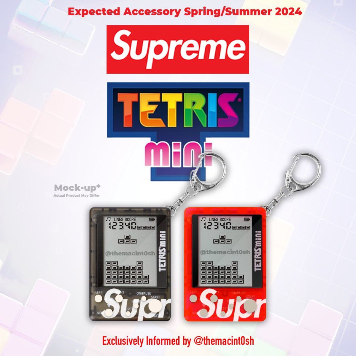 Supreme/Tetris Mini | 2024 Spring/Summer Collection - ParkSIDER