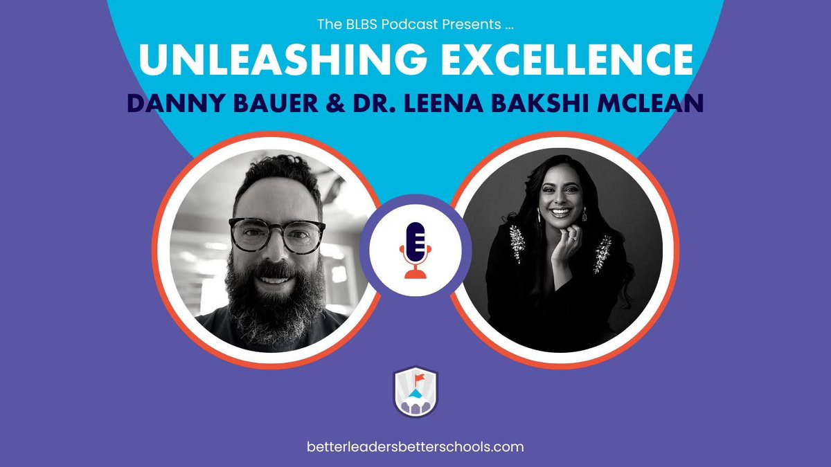 Thank you to the Better Leaders Better Schools Podcast for providing the platform to share our #4Real story with our CEO, @LeenaBMc! Listen here! betterleadersbetterschools.com/unleashing-exc…