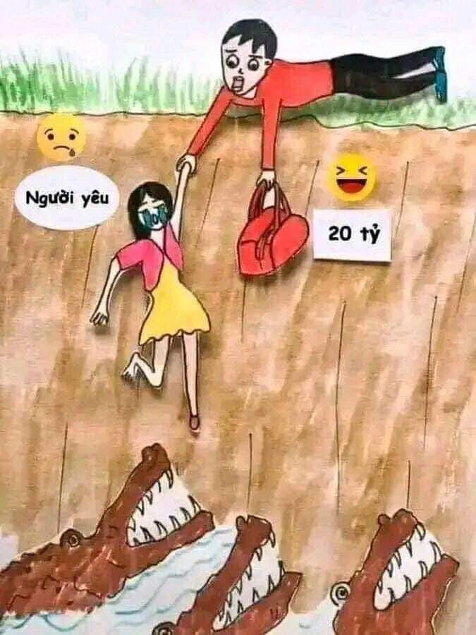 Các cao nhân sẽ lựa chọn phương án nào trong hoàn cảnh này xin ít bình luận😂😂😂😂