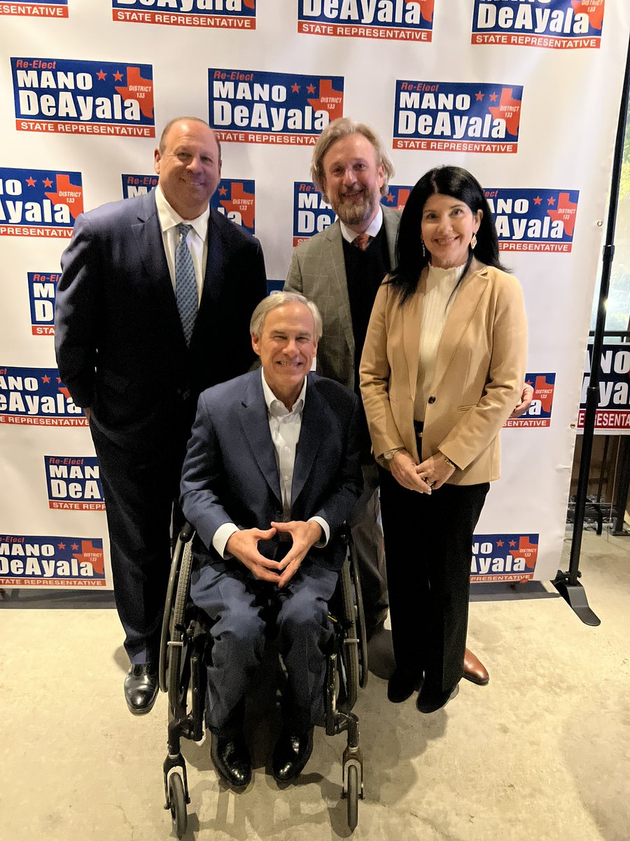 Thank you, @GovAbbott and @ManoForStateRep, for your time discussing SBISD and public education financing. I explained to our Gov how painful $35M in cuts were to the @SBISD community and how much this community cares about our schools.