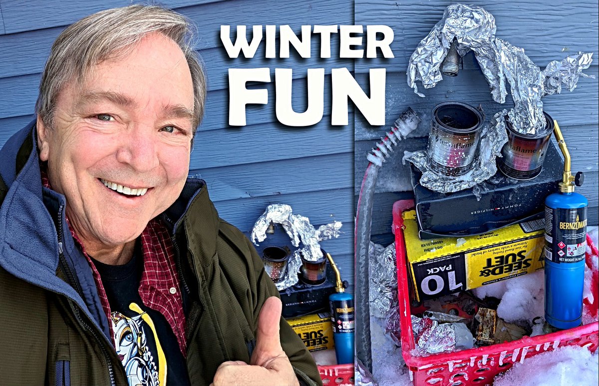 Frozen pipes. Attacked it with 2 space heaters, flaming fireplace-gel under an outdoor faucet, and a slightly explosive application with a propane torch ...12 hours later; SUCCESS!
Immediately followed by basement flooding cuz I forgot to turn off the outdoor faucet.