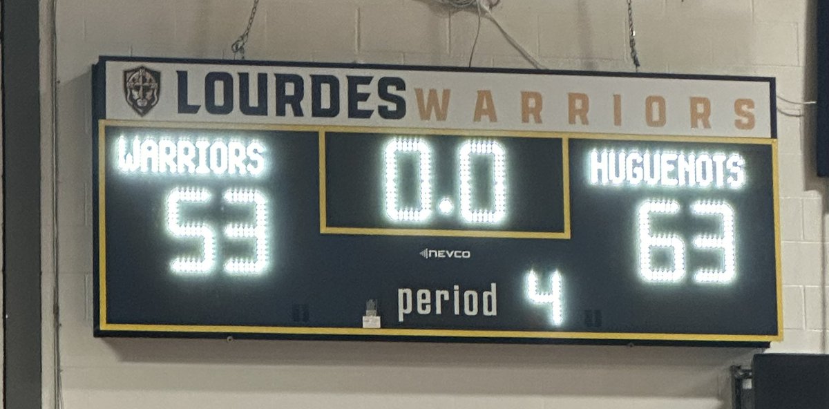 New paltz defeats Our Lady of Lourdes, great team win.