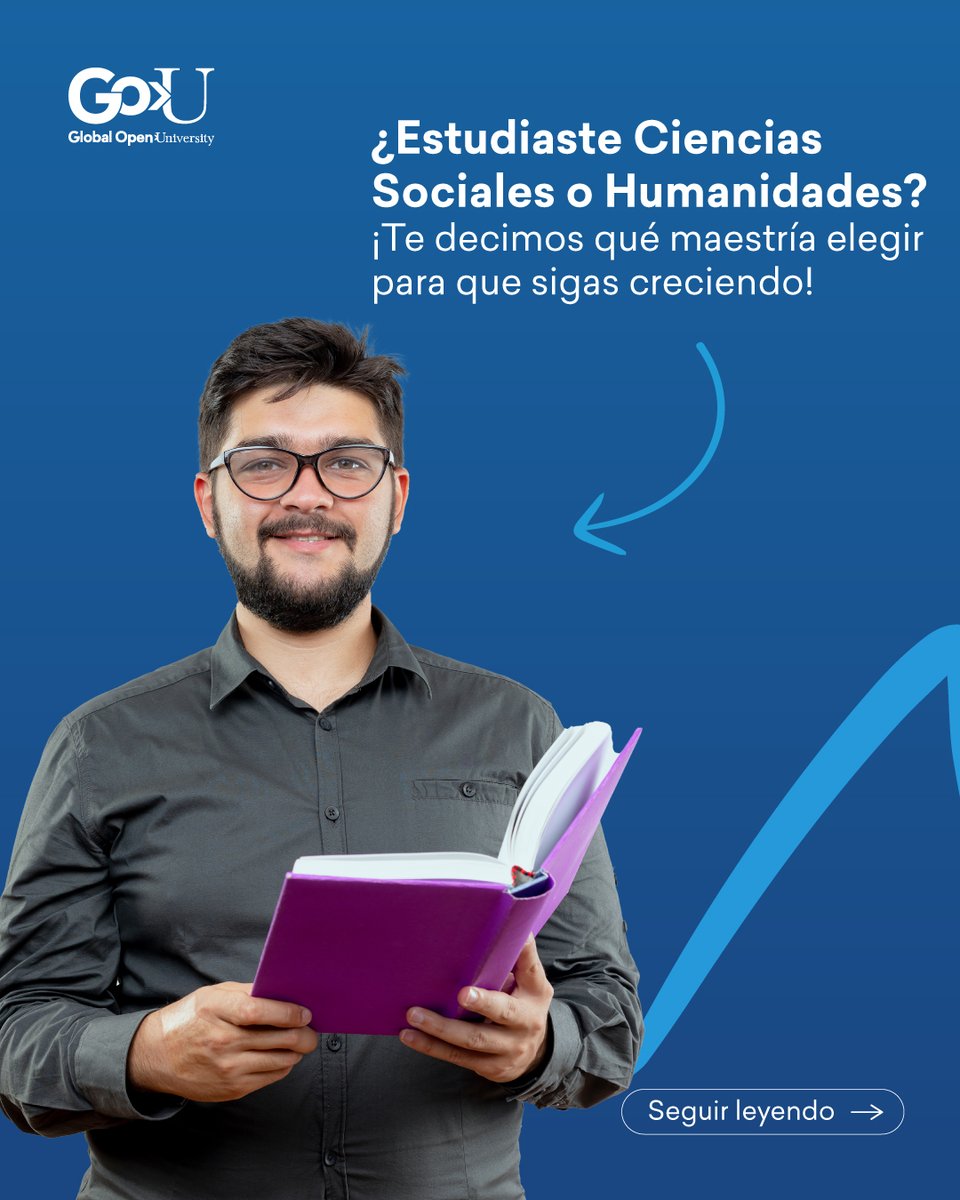 GOU_Mx's tweet photo. ¡Sigue creciendo! 🎉😉
Es momento de impulsar tu carrera profesional con un posgrado, te decimos cuáles son ideales para tu perfil.
Conoce su programa educativo aquí: 👇🤓
https://t.co/88v2uIFQXl
#maestria #educacion #universidad #cienciassociales #humanidades https://t.co/hQmHNKJtHp