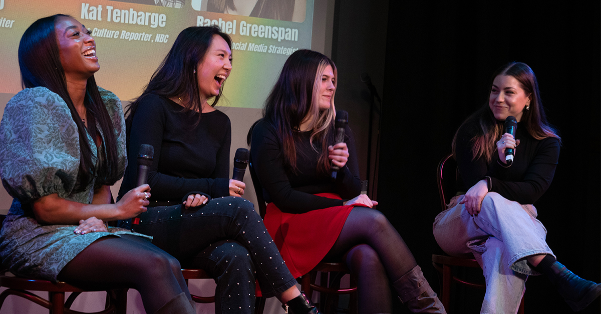 What problems can we address today to make a better internet tomorrow?

<a href="/kattenbarge/">Kat Tenbarge is on Bluesky</a>, <a href="/stefficao_/">it’s steffi</a> , and Kelsey Russell joined <a href="/rach_greenspan/">Rachel E. Greenspan</a> for a special panel about panopticontent, media literacy, and youth in tech!

Stream and subscribe now 🎶
digitalvoid.media/podcast/75-vis…