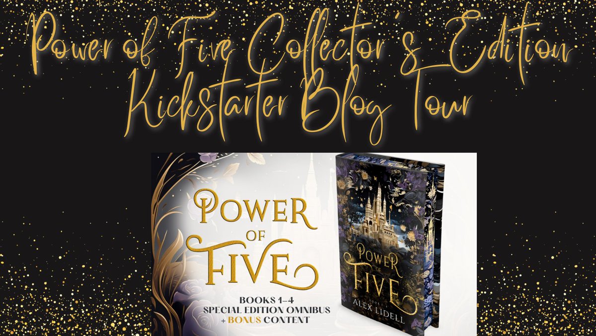 BurstingBlog's tweet image. The Power of Five: Collector's Edition Omnibus Kickstarter

A SPECIAL EDITION kickstarter omnibus containing four core Power of Five books plus an EXCLUSIVE NEW EPILOGUE showing the birth of the quints' twins.

kickstarter.com/projects/alexl…

#AlexLidell #BurstingBookshelfBlog
