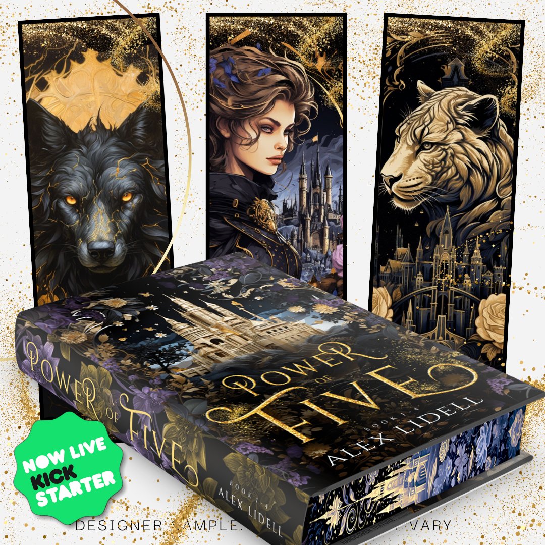 BurstingBlog's tweet image. The Power of Five: Collector's Edition Omnibus Kickstarter

A SPECIAL EDITION kickstarter omnibus containing four core Power of Five books plus an EXCLUSIVE NEW EPILOGUE showing the birth of the quints' twins.

kickstarter.com/projects/alexl…

#AlexLidell #BurstingBookshelfBlog