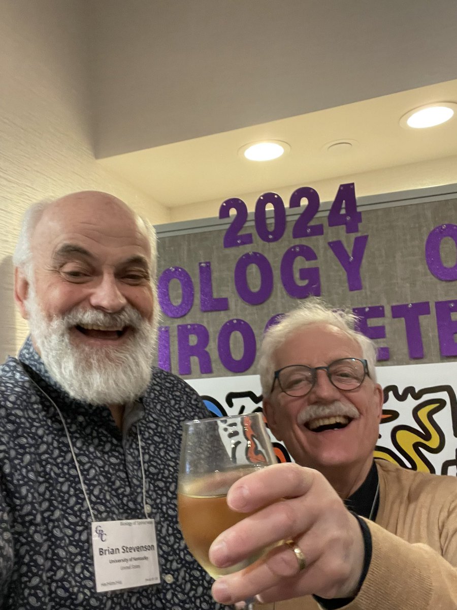 BStevensonLab's tweet photo. With Sven Bergstrom @BergstromSven
#SpirochetesGRC https://t.co/gCPIVeet6M