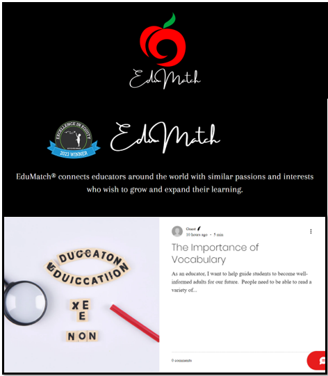 I am happy, proud, and humbled to have my first article published online by Edumatch.
edumatch.org/post/the-impor…
@SpringISD_Super @SISD_CoA @LaTracyHarris @rlc1908 @LitLeadingLady @GadgetgirlTania @HawksMathamagic @VealsAngela @MrGoddard3 @jalexander_MEd