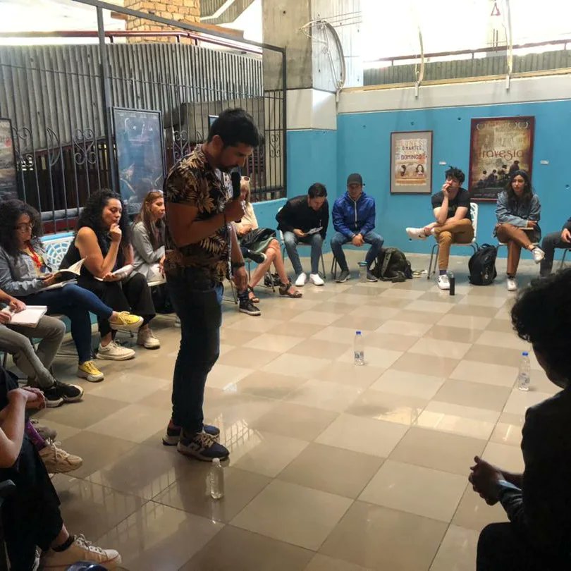 MuseoFunes's tweet photo. ¡ A Casa llena! 

 El día de hoy se realizó la Master Class de dirección actoral presentando el método internacional ”Mentiroso Extraordinario”del director de cine y teatro Marcos Altuve @marcosaltuve https://t.co/fHRIqcg9Ow