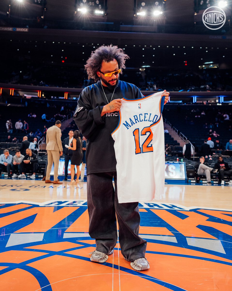 nyknicks's tweet photo. .@MarceloM12 is in the building 🤩 https://t.co/SlIopyjlYm