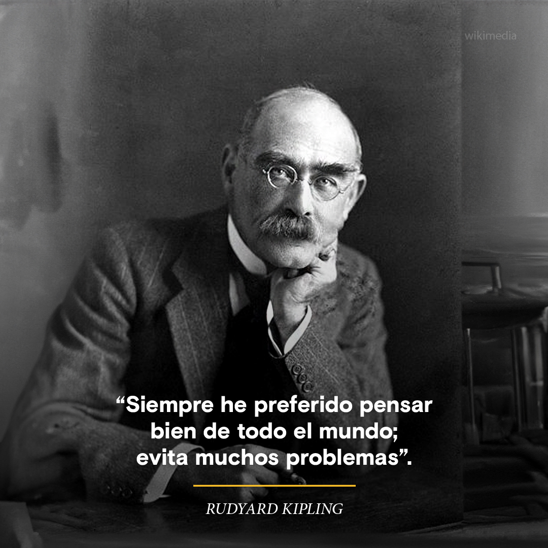 #HoyEnLaHistoria En 1936, fallecía el escritor británico Rudyard Kipling, uno de los más destacados narradores de la lengua inglesa, Premio Nobel de Literatura y autor de obras cumbres como "El libro de la selva" y "El hombre que pudo ser rey".