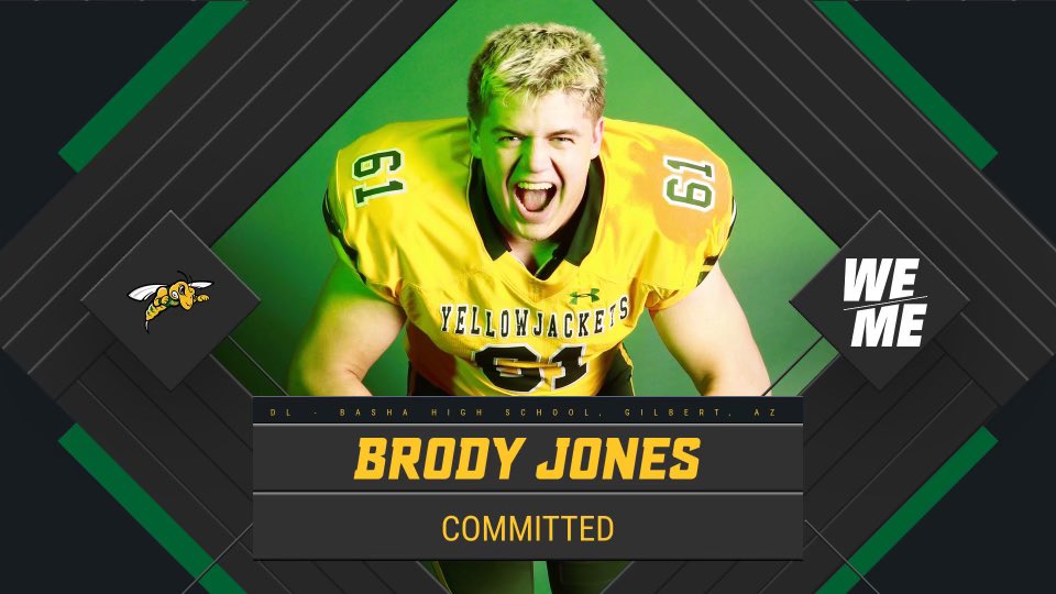 Brody Jones (@brody_jones61) on Twitter photo Commited π’π‘
.
.
#WeOverMe
<a href="/BHSUFB/">BHSU Football</a> <a href="/BreskeJosh/">Coach Breske</a> <a href="/tanner_clarkson/">Coach Clarkson</a> <a href="/CoachJB_Brown/">Coach 'JB' Brown</a> <a href="/CoachBHopkins/">Brendan Hopkins</a> <a href="/coachcmcdonald/">Chris McDonald</a> <a href="/HogsandDawgs/">KennardsHogsandDawgs</a> <a href="/CoachTKelly1/">TK</a> Commited π’π‘
.
.
#WeOverMe
<a href="/BHSUFB/">BHSU Football</a> <a href="/BreskeJosh/">Coach Breske</a> <a href="/tanner_clarkson/">Coach Clarkson</a> <a href="/CoachJB_Brown/">Coach 'JB' Brown</a> <a href="/CoachBHopkins/">Brendan Hopkins</a> <a href="/coachcmcdonald/">Chris McDonald</a> <a href="/HogsandDawgs/">KennardsHogsandDawgs</a> <a href="/CoachTKelly1/">TK</a>