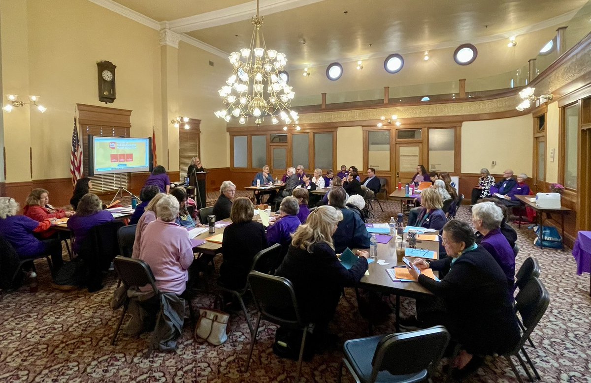 Part 2 - our @AEARetired advocacy day at the Capitol focused on members meeting with legislators, attending committee meetings & visiting the AZ House & Senate chambers in session . Thanks @ArizonaEA for your support !