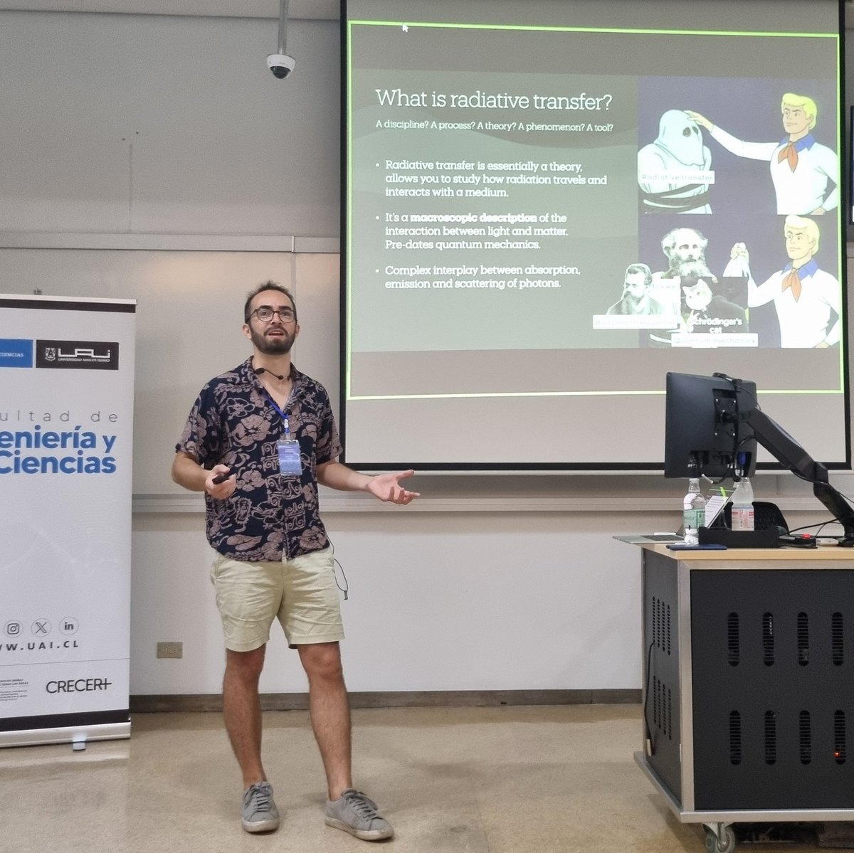 Cool overview of radiative transfer across many different fields by <a href="/sebanube/">Sebastián Pérez</a> at the #FARGO3DWorkshop