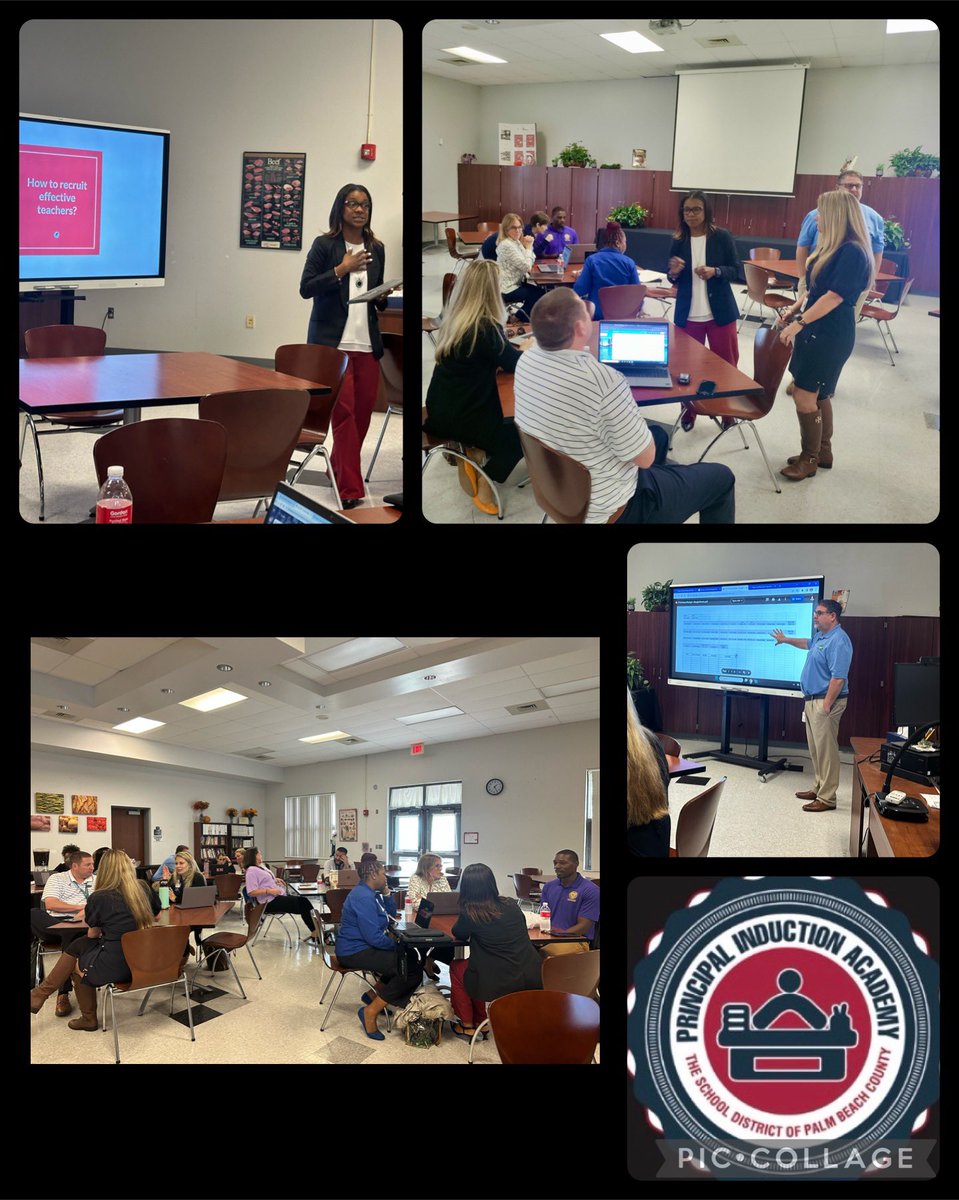 LeadPalmBeach's tweet photo. Yesterday’s #PrincipalInduction Session: “One Foot in Each Year.” Thank you Principal Moldovan, @Kathryn_Koerner and @Prin_Robinson for coaching our leaders! https://t.co/eTqgDmWbyJ