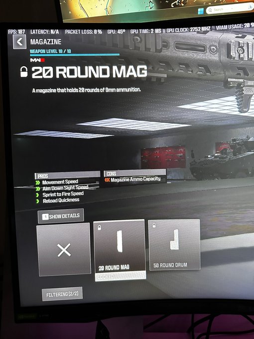 @CallofDuty @RavenSoftware @SHGames  explain me how to unlock magazine when i already leveled up HRM9<a class="tags" target="_blank" title="On Twitter" href="/?out=eyJ0eXAiOiJKV1QiLCJhbGciOiJIUzUxMiJ9.eyJpYXQiOjE3MjI2NzQ1NDksImlzcyI6InR3cG9ybnN0YXJzLmNvbSIsIm5iZiI6MTcyMjY3NDU0OSwiZXhwIjoxNzU0MjEwNTQ5LCJyZWRpcmVjdF91cmwiOiJodHRwczovL3R3aXR0ZXIuY29tL0NhbGxvZkR1dHkifQ.spFoimWs55QDqkPWo0uNroVBhZnI1B1DgfpNURrhHvdfk8fEhp-y3-tBv2qiaU0ZDjbjhbS5B3dKbNy-5_L2sQ">@CallofDuty</a><a class="tags" target="_blank" title="On Twitter" href="/?out=eyJ0eXAiOiJKV1QiLCJhbGciOiJIUzUxMiJ9.eyJpYXQiOjE3MjI2NzQ1NDksImlzcyI6InR3cG9ybnN0YXJzLmNvbSIsIm5iZiI6MTcyMjY3NDU0OSwiZXhwIjoxNzU0MjEwNTQ5LCJyZWRpcmVjdF91cmwiOiJodHRwczovL3R3aXR0ZXIuY29tL1JhdmVuU29mdHdhcmUifQ.Wg840O1v53NBxMRuB4cxZd8ecz10bM_MwBOPIUXe-QvPKVoJy7S0cEB28Jvykiz6fSUlvMzD18_lwvKJzpbrFg">@RavenSoftware</a><a class="tags" target="_blank" title="On Twitter" href="/?out=eyJ0eXAiOiJKV1QiLCJhbGciOiJIUzUxMiJ9.eyJpYXQiOjE3MjI2NzQ1NDksImlzcyI6InR3cG9ybnN0YXJzLmNvbSIsIm5iZiI6MTcyMjY3NDU0OSwiZXhwIjoxNzU0MjEwNTQ5LCJyZWRpcmVjdF91cmwiOiJodHRwczovL3R3aXR0ZXIuY29tL1NIR2FtZXMifQ.BpeiSLBjtEq6bvirsBM3g5sGzpj90KZqd3N872SaHk43qpxQKX868FFlL1_DPJMx4q6eUSHlyUnM2bt620bteQ">@SHGames</a>