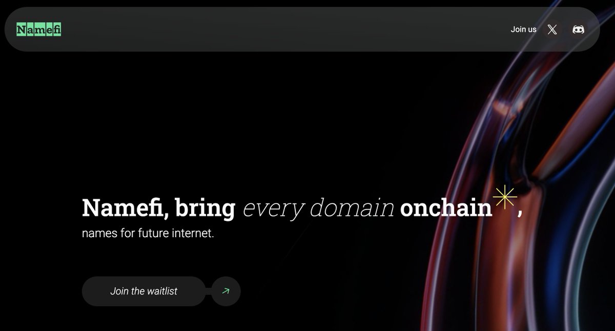 namefi_io's tweet photo. 💙Namefi's Public Beta is LIVE! 

💙 Tokenize DNS domains ownership onchain as NFT. 🔗 Integrate with DeFi &amp; Ethereum with ZERO setup.
💙💙 First 100 eligible beta testers get $100 service credit! 

💙 Join NOW: https://t.co/BSKAKypqWt
👾 Discord: https://t.co/dXDmM6Enas https://t.co/iszCvrNdii