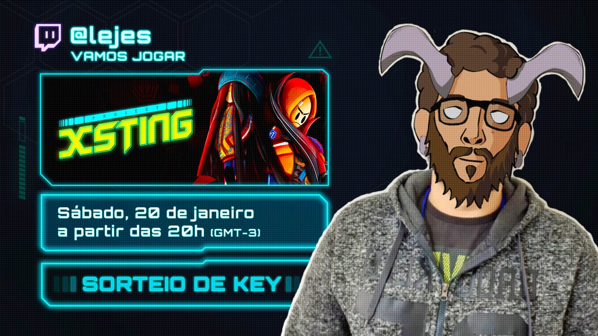SaucyMelonGames's tweet photo. 🍉Galera gamer fãs de #indiegames! 🍉

Vontade de dar uma olhada mais de perto no💥Project XSTING💥? 

Chega junto la na live do LEJES nesse Sábado dia 20 🗓👀 👉https://t.co/LlZBMo6KdX

Ah, vai ter sorteio de key la na live dele! 🔑

#indiegame #twich #twichstreamer #gaming #pcgaming #pcgamer #steamgames #jogosindie #jogospc  #steam #jogosteam #gamer #pcgaming #pcgamer #pcgamerbrasil #pc #promoção #promo #jogos #sorteio #sorteiojogo #streamerbrasileiro #streamerbrasil @LeveelGG