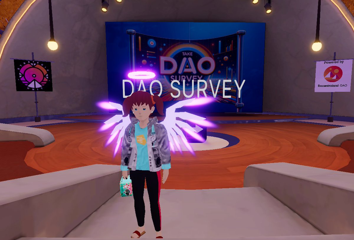 Luh_dcl's tweet photo. Paying a visit #Decentraland #metaverse #DAOSurvey
 @DCL_Brasil https://t.co/OxPd8utb1F