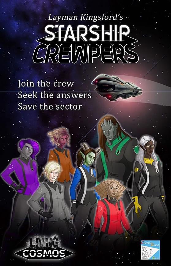 CheekyDingo's tweet image. The board game formerly known as Living Starship has been rebranded to more accurately capture its theme and play style. This new name also helps distinguish it from the novels also set in the Living Cosmos universe.