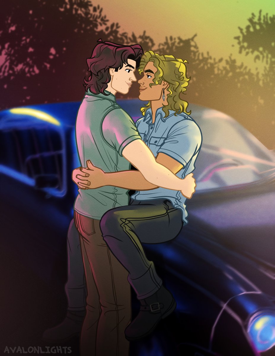 My 2023 Harringrove Holiday Exchange piece! 🌅
#harringrove #steveharrington #billyhargrove