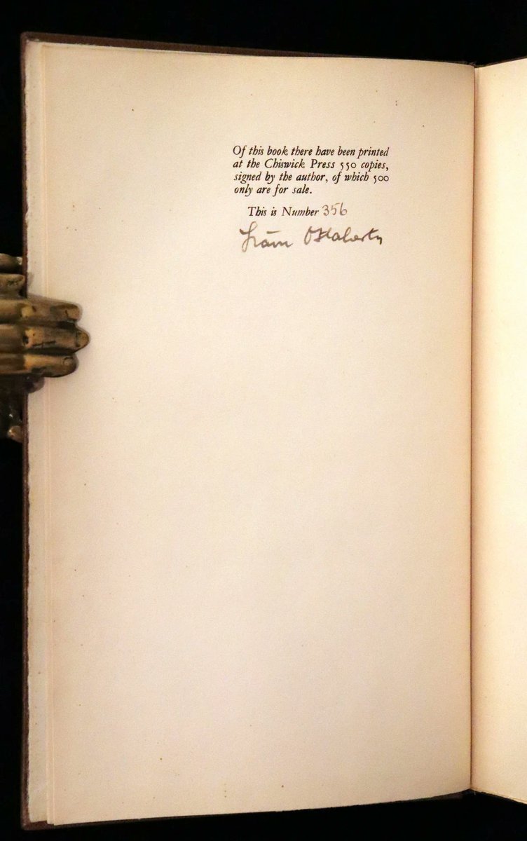mflibra's tweet photo. 📚🍀 Immerse in the Irish Literary Landscape with "The Wild Swan and Other Stories" by Liam O'Flaherty - A 1932 First Limited Edition, Signed 🖋️🌟
https://t.co/0VaPN5mew7
#BookWithASoul #MFLIBRA #LiamOFlaherty #IrishLiterature #SignedBooks https://t.co/qoufa7SSl9