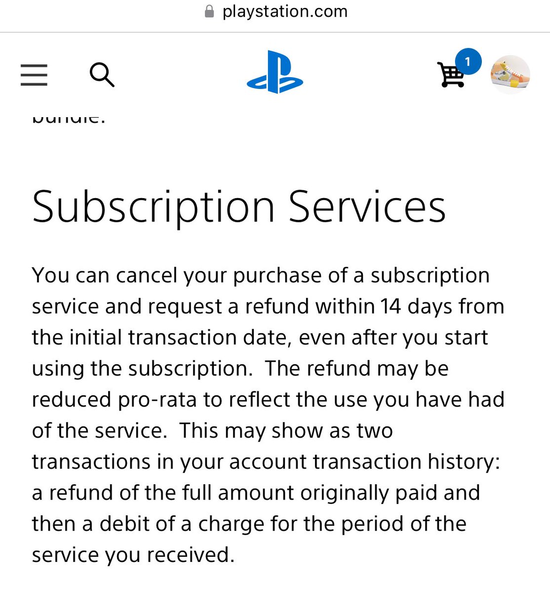 UCFENGR02's tweet photo. .@AskPlayStation @PlayStation 
How is a renewal not refundable
Without 14 days when it is clearly a me transaction. Where in your policy does k state an auto renew can not be refunded. I have spoke with customer support and no one can provide me a link. https://t.co/FGzqlKroMp