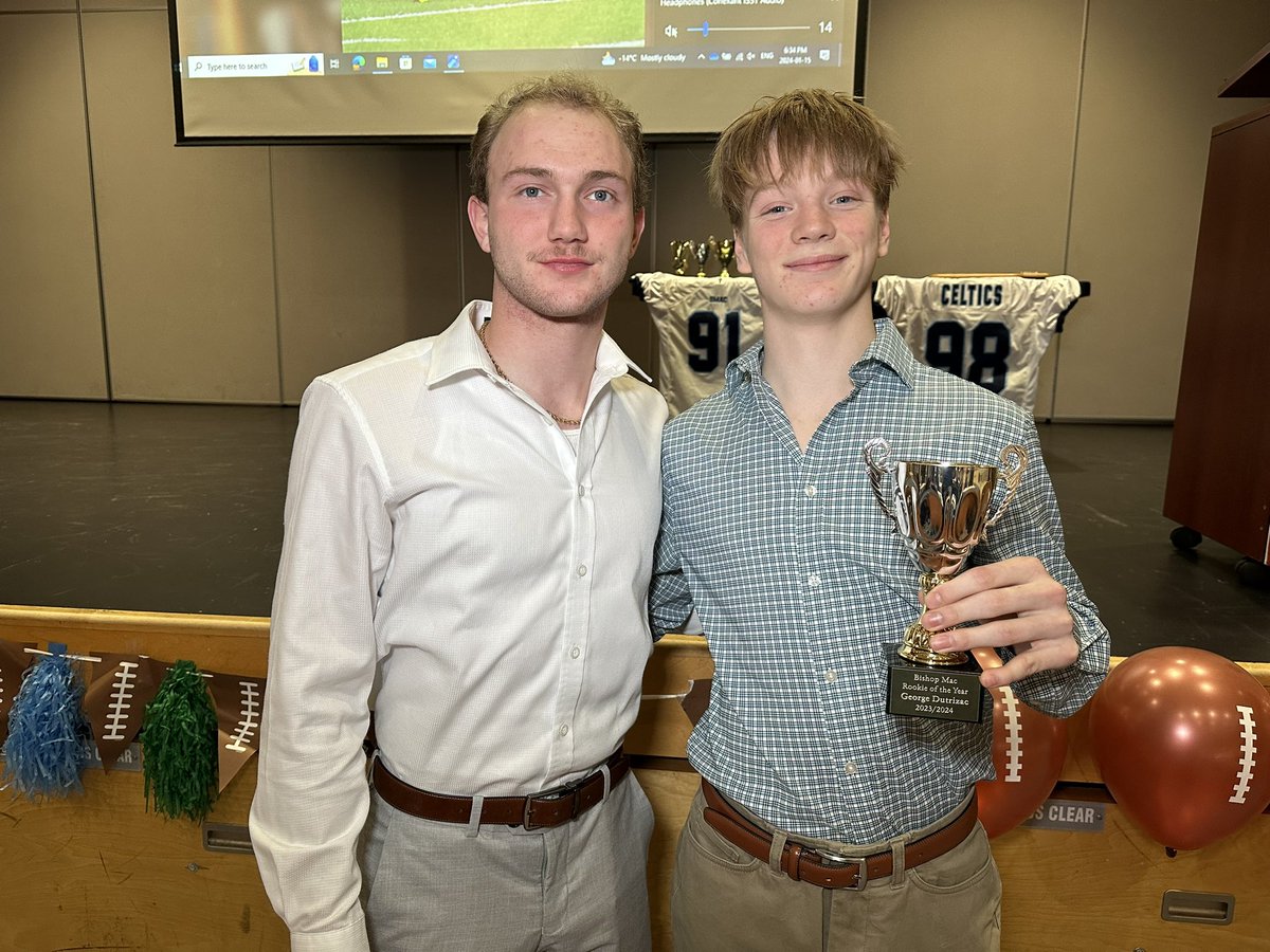 Here’s a few pics from the @BM_Football year end banquet earlier this week in Guelph! The Celtics took home the District 10 title for the first time in over 3 decades. Here’s the link to the FULL banquet! #LocalSports #519Champions youtu.be/l33RTTPmdJU?si…