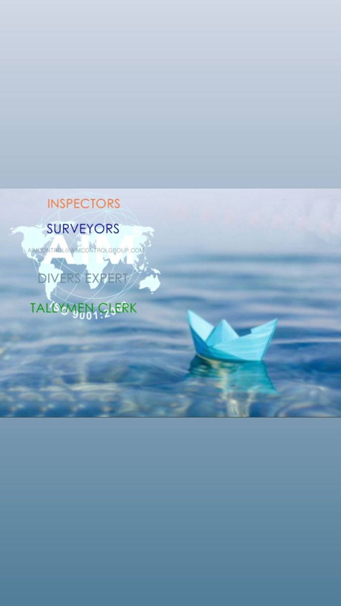 At AIM Group, we are marine cargo ship surveyors at all of global ports to meet with your needing in real time for yours.
Thank you 

aimcontrolgroup.com/en/the-marine-…