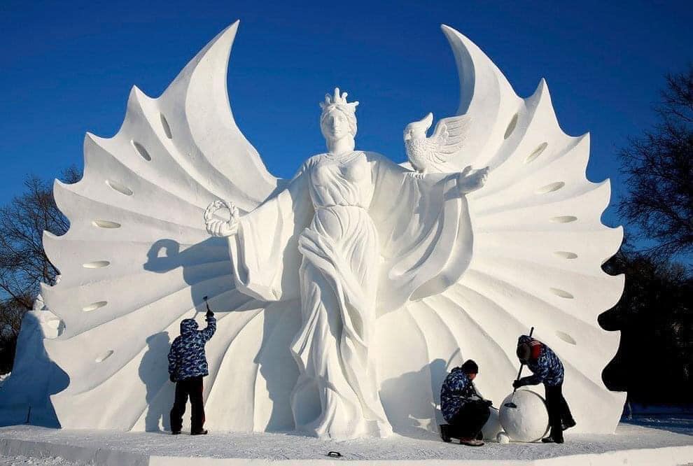 ConfidentialUn's tweet photo. Snow festival in Harbin, China
During the Harbin International Ice and Snow festival ice sculptures are erected throughout the city
#wintercompetition #iceculpture #china https://t.co/21K9ffFd26