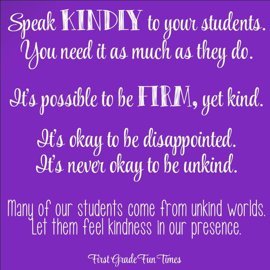 Kindness matters!