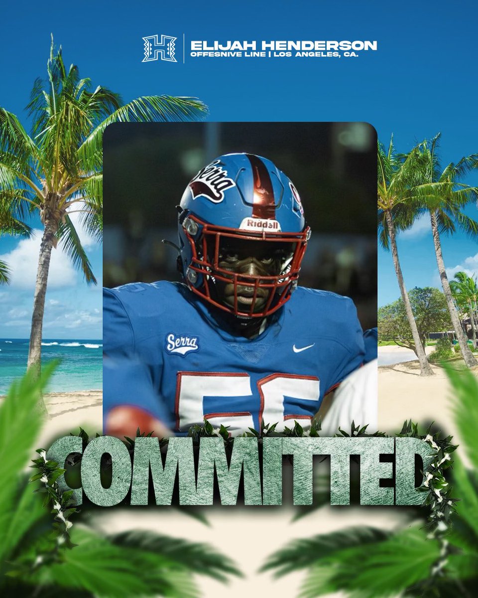 I am blessed to say I am Committed to the University of Hawaii