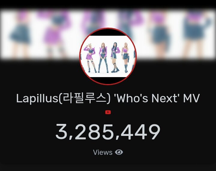 LapillusGSTeam's tweet photo. [📢]YOUTUBE VIEWS UPDATE

Lapis how's your day going? Don't forget to stream on different platforms 🔥

Lapillus Who's Next MV
🔗https://t.co/3fdoeyFi4y
Lapillus GIRL's ROUND 
🔗https://t.co/fHmh0DBI0U

#LAPILLUS_STREAM
#Lapillus #라필루스 @offclLapillus https://t.co/mZQMDHQ63W