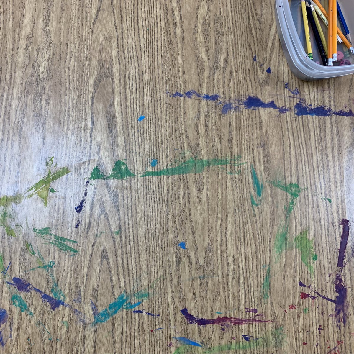 This kind of mess makes me so happy…it means our artists are painting. #KWBpride