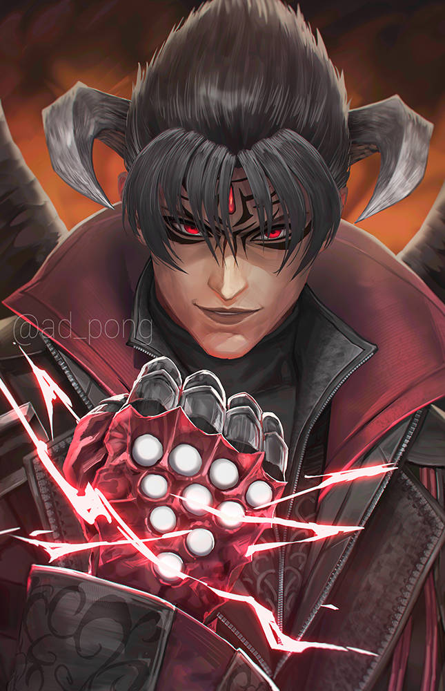 Tekken 8 Fanart Devil Jin ♥️⚡😈 by ADPong (Devianart) #TEKKEN8