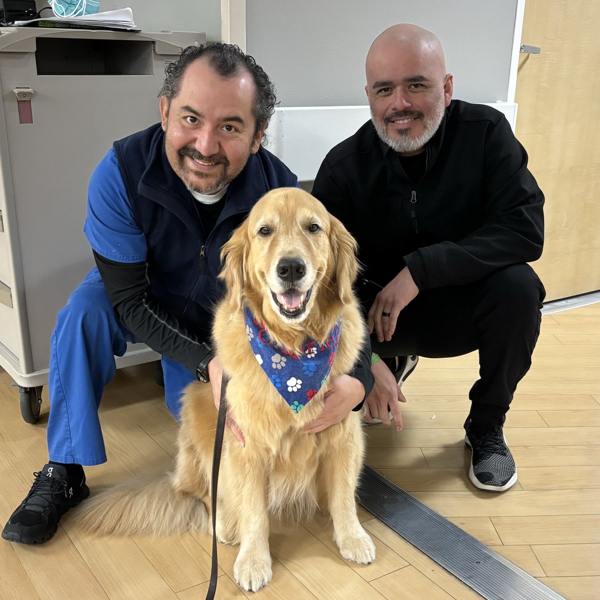 Photos from a visit to HCA Houston Healthcare Medical Center. 🐾❤️🎚